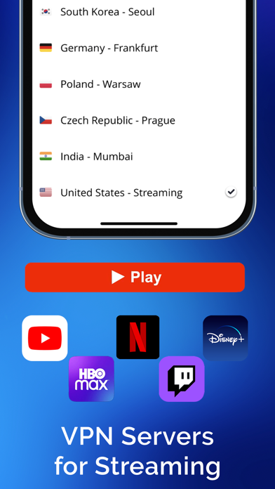 VPN Pro – Fast & Secure Proxy Screenshot 2 - AppWisp.com VPN Pro – Fast & Secure Proxy Screenshot 2 - AppWisp.com