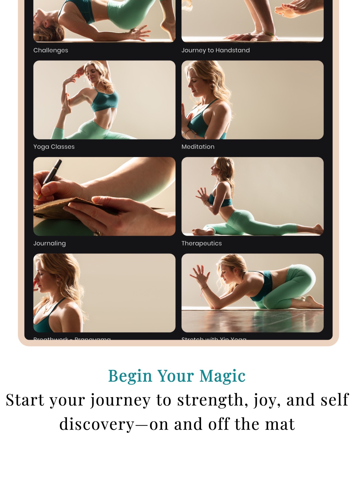 Marysia Do Magic: Yoga Library ipad screenshot 3