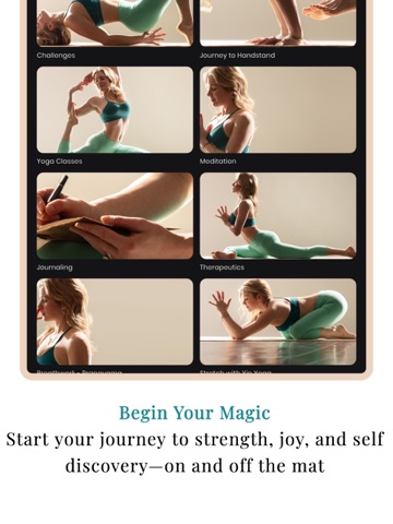 Marysia Do Magic: Yoga Library iPad screenshot