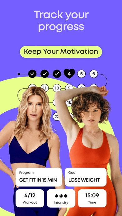 WOWBODY: Women home workouts Screenshot