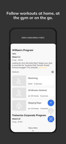 Xenios Charalambous Fitness screenshot