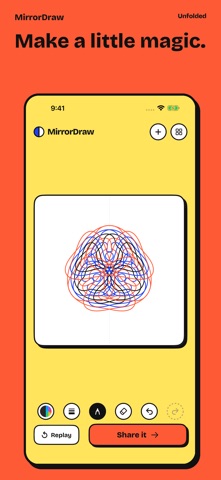 Mirror Draw: Symmetry Art screenshot 5