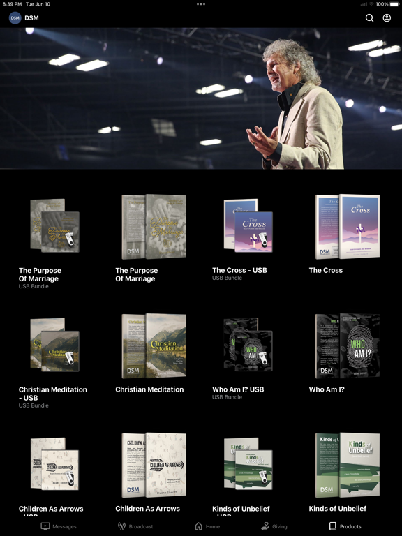 Duane Sheriff Ministries iPad screenshot 5 - Education app