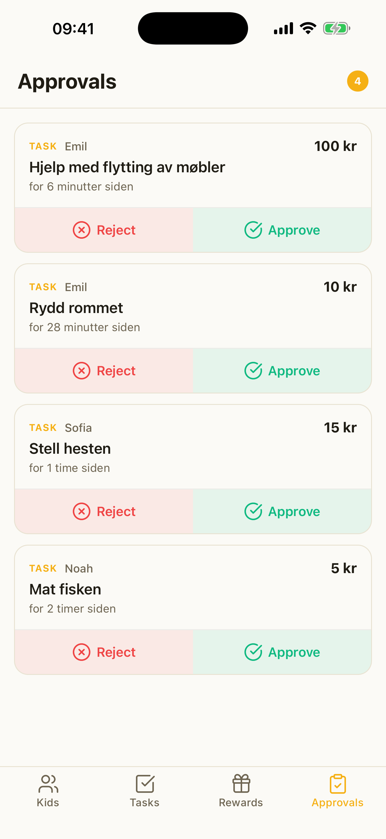 Kroni - Allowance & Chores screenshot 4