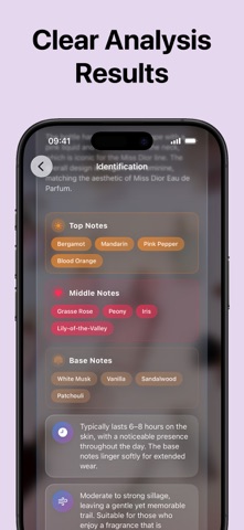 Perfume Identifier screenshot