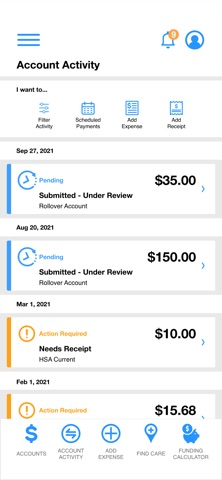 OCA360 screenshot