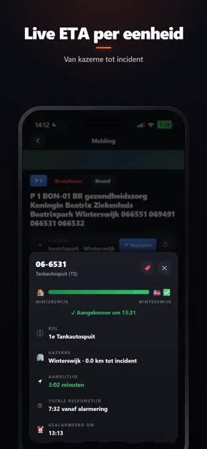 Alarmeringen P2000 iPhone screenshot 3