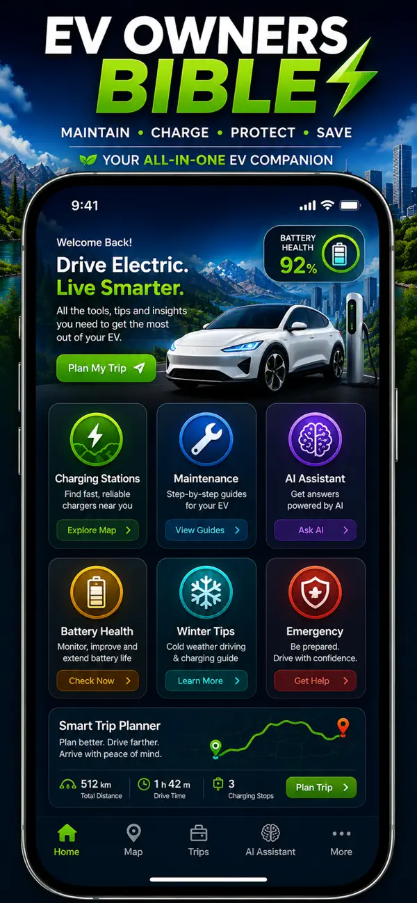 Screenshot #1 pour EV Owners Bible AI