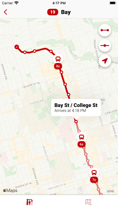 Toronto Transit (TTC, GTA, GO) Screenshot
