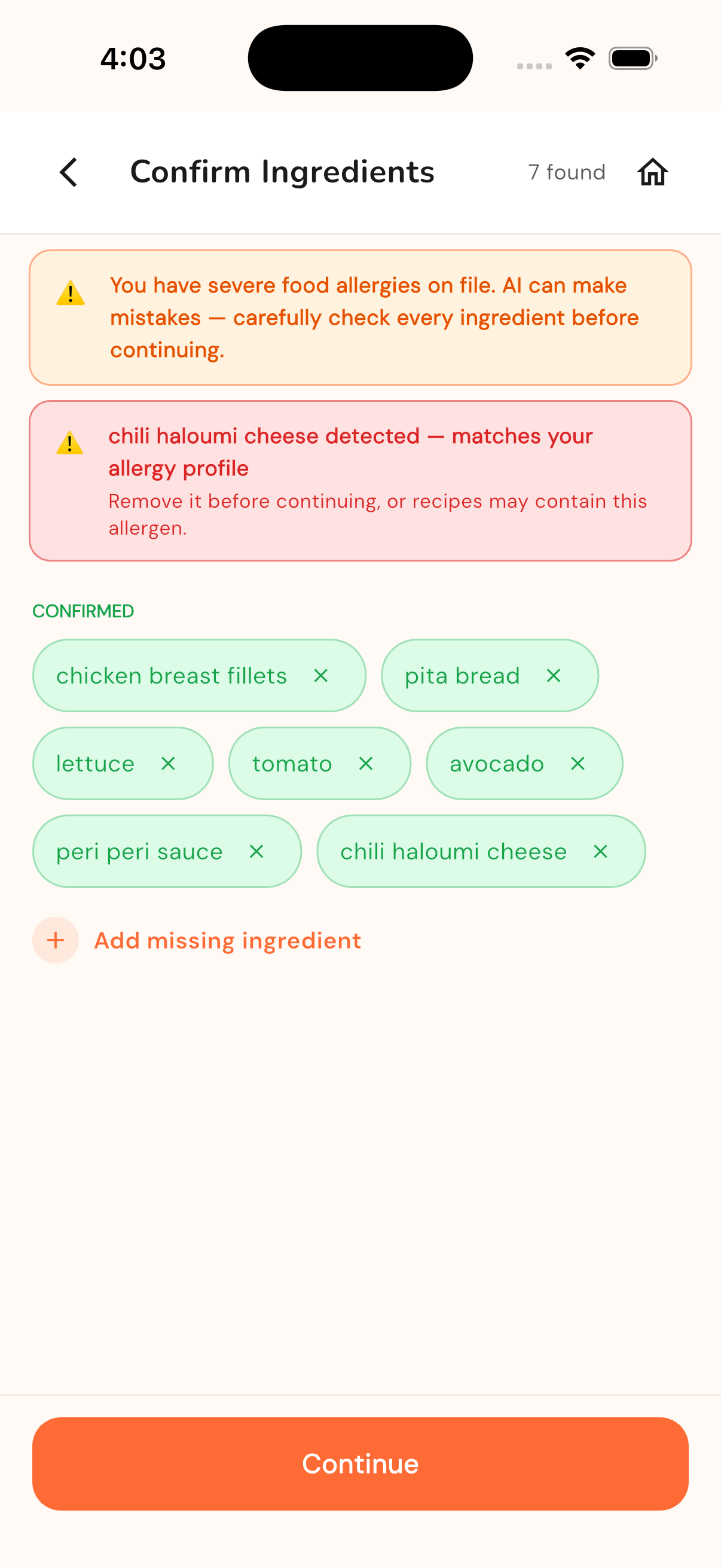 Frittu: All-in-One Recipe App screenshot 4