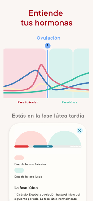 Clue Periodo y Ciclo Menstrual Screenshot