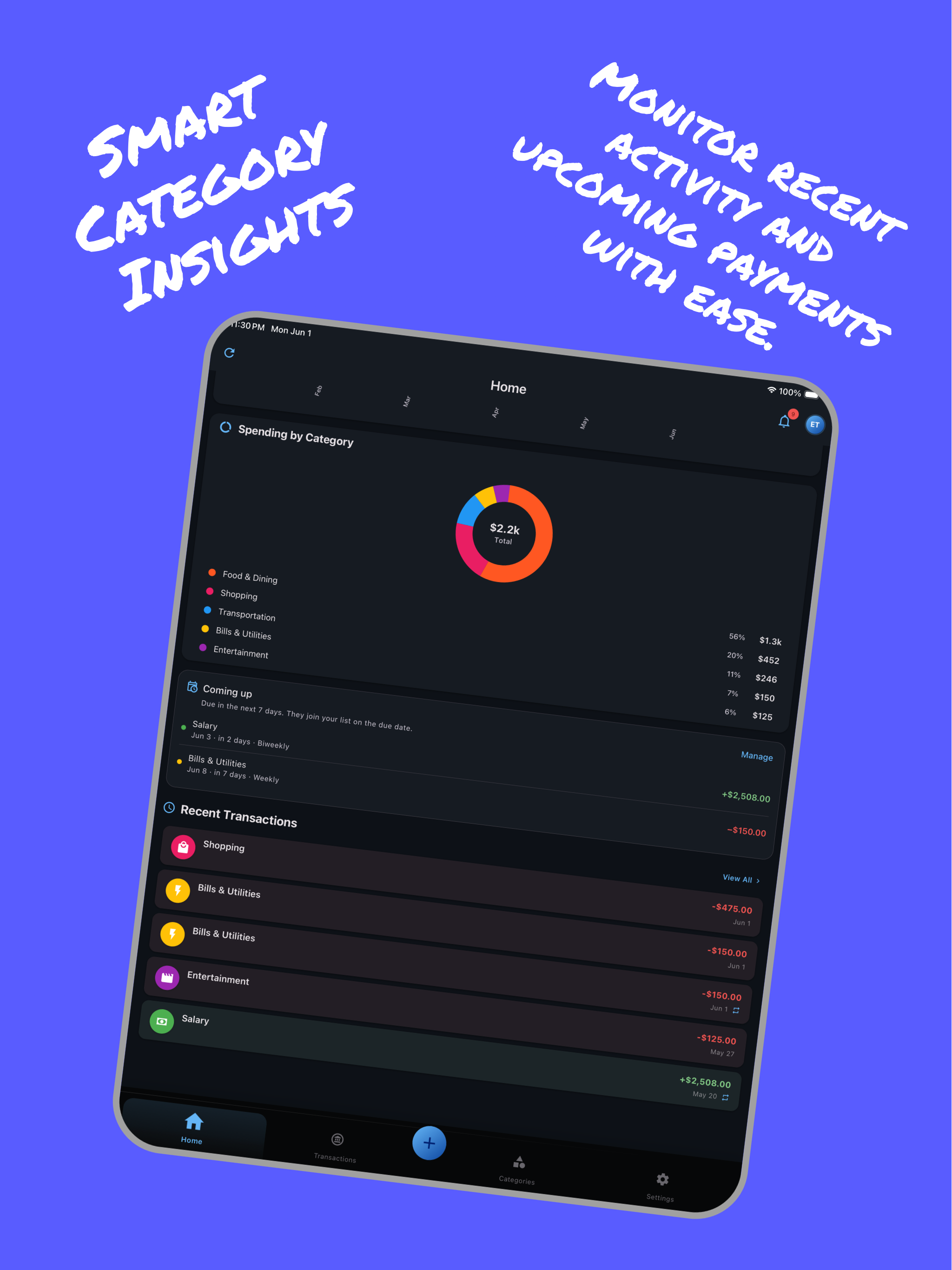 Finance Tracker: Money Manager