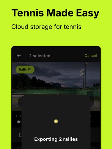 PerfectSwing: Rally Highlights iPad screenshot 5