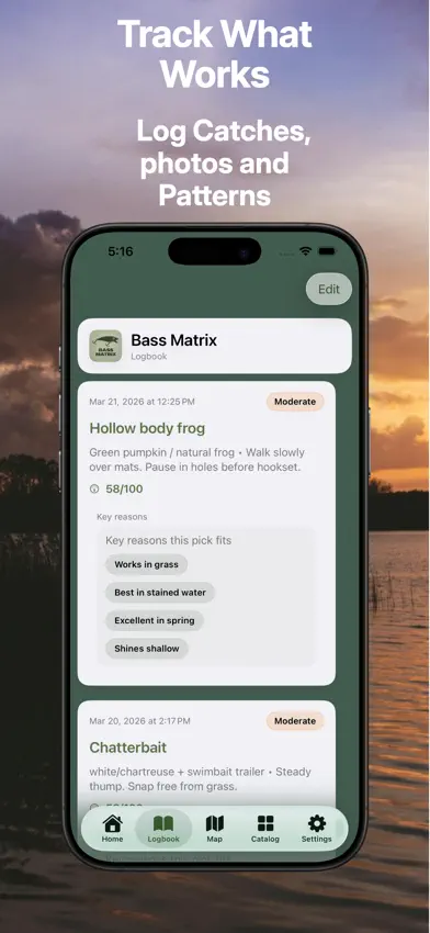 Bass Matrix: Bass Fishing App screenshot 4
