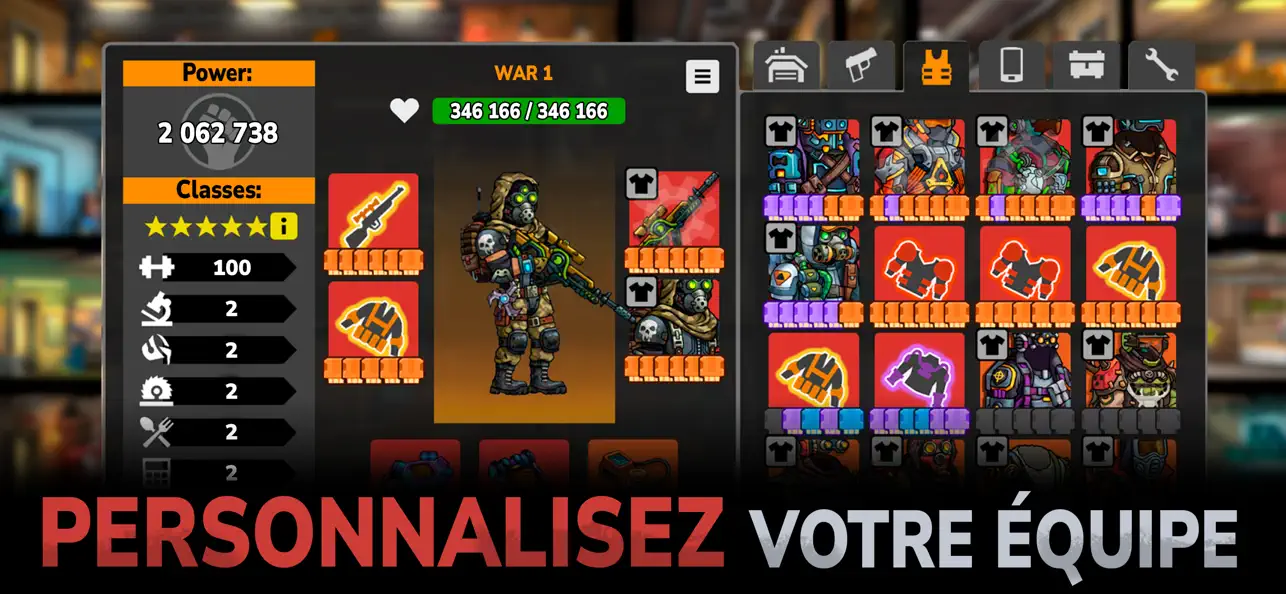 Screenshot #1 pour Zero City・Jeu de Survie Zombie