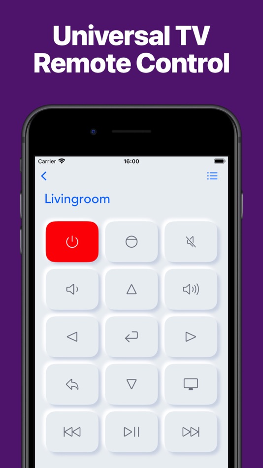 #1. TV Remote Control :) (macOS) Podle: Remote Sunrise LTD