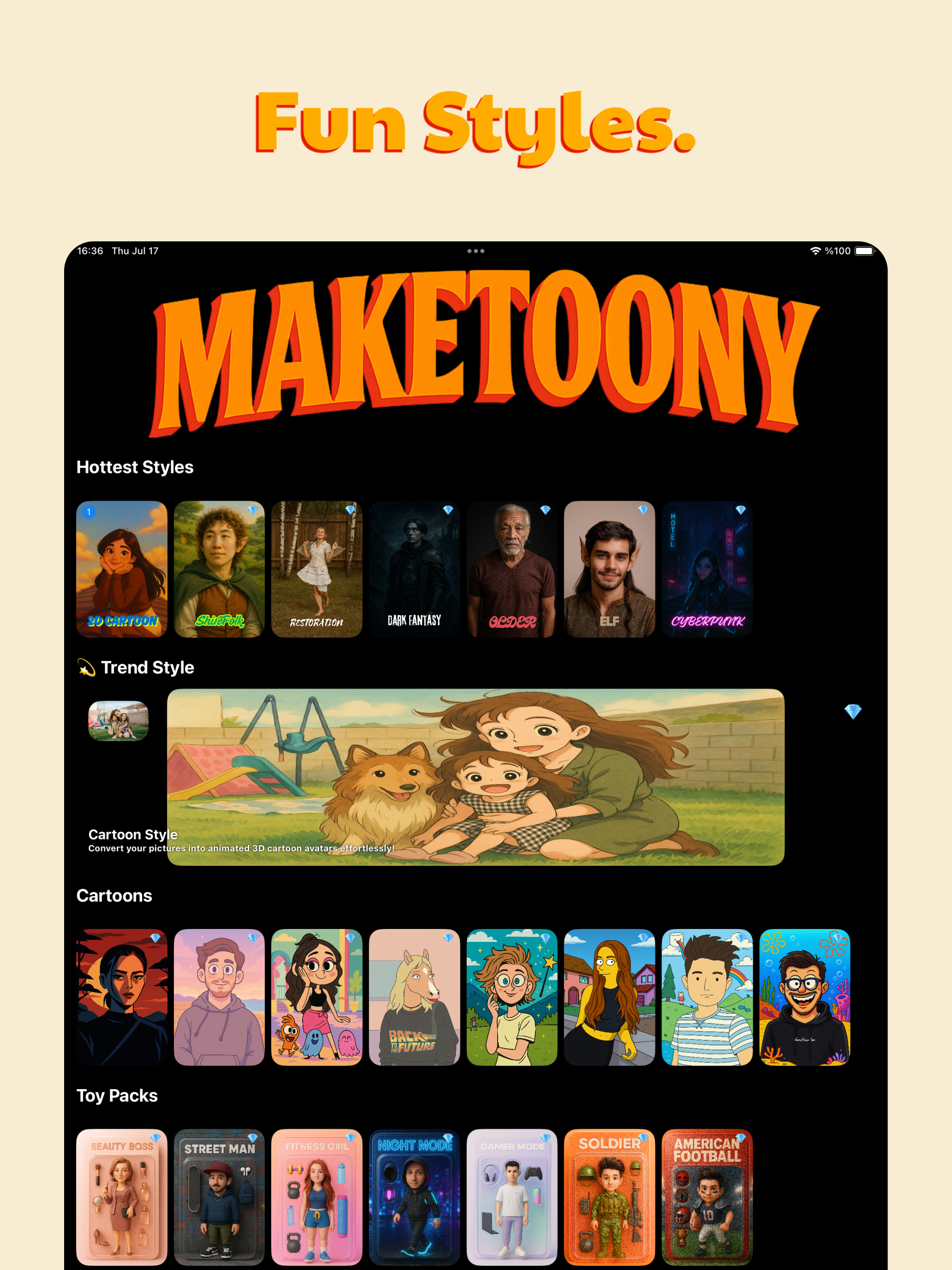 Cartoon Yourself: MakeToony screenshot 10