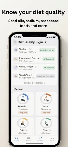 Fueled: AI Nutrition Tracker Screenshot 3 of 4