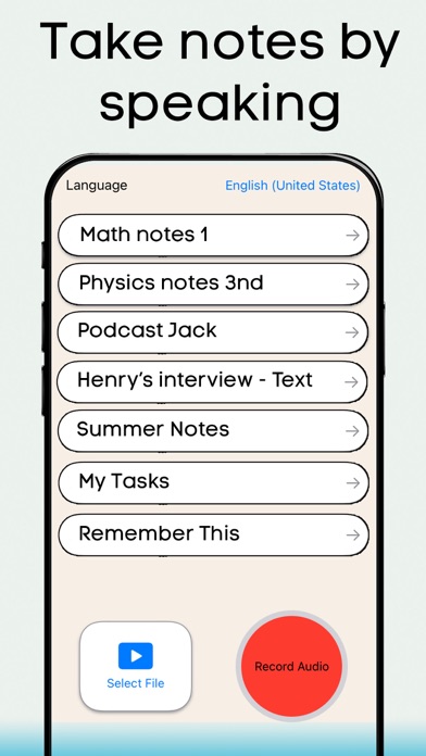 App screenshot