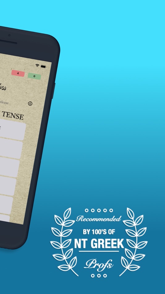 #2. ParseGreek - Greek Quizzing (iOS) 由: Danny Zacharias