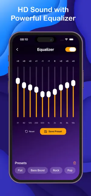 Offline Music Player: Sonix screenshot 4