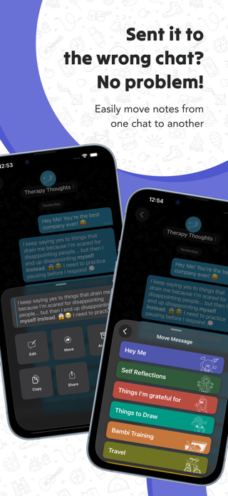 Hey Me - Chat Notes Screenshot 4 of 6