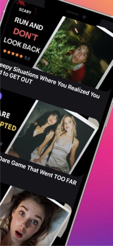 Whis - Text Story & Whispers iPhone screenshot