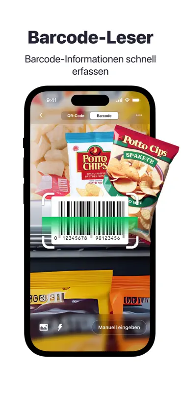 QR Code Reader＋Barcode Scanner screenshot 2 of 5