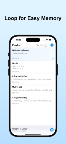 Looper - Text to speech Screenshot 1 of 5