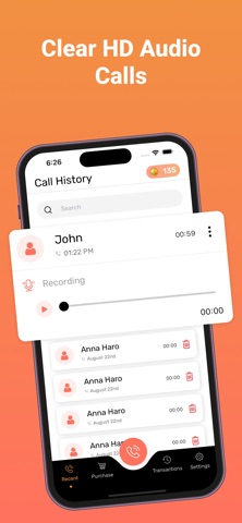 Voizly – Internet Calling iPhone screenshot