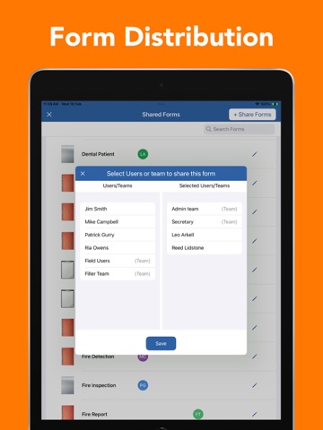 FormConnect ProMax: For Teams iPad screenshot