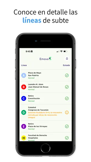 Emova – Subte Buenos Aires screenshot 1