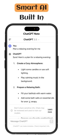 Notes - Notebook & List Maker iPhone screenshot