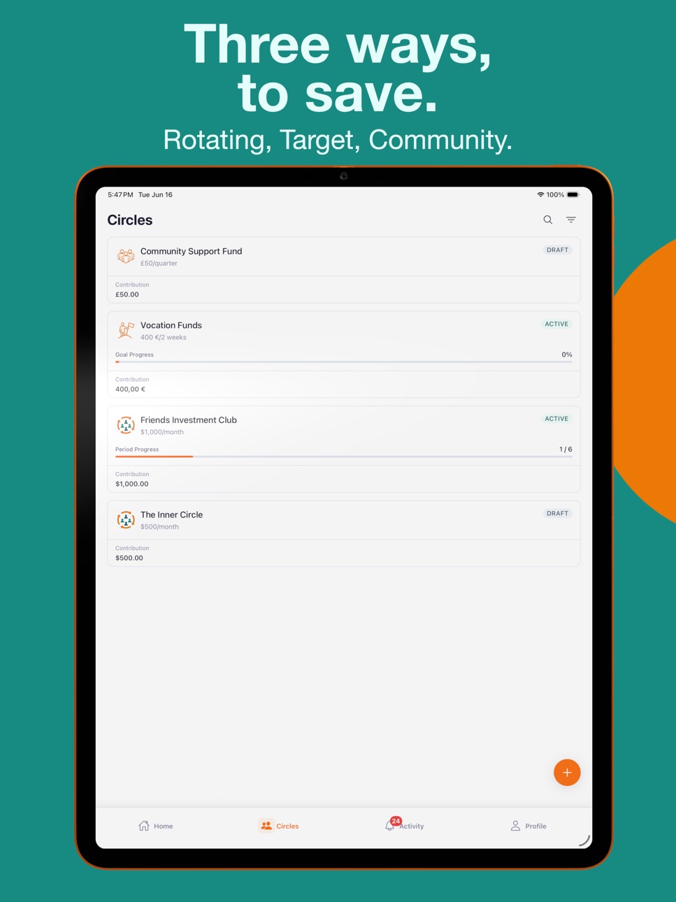 iPad screenshot