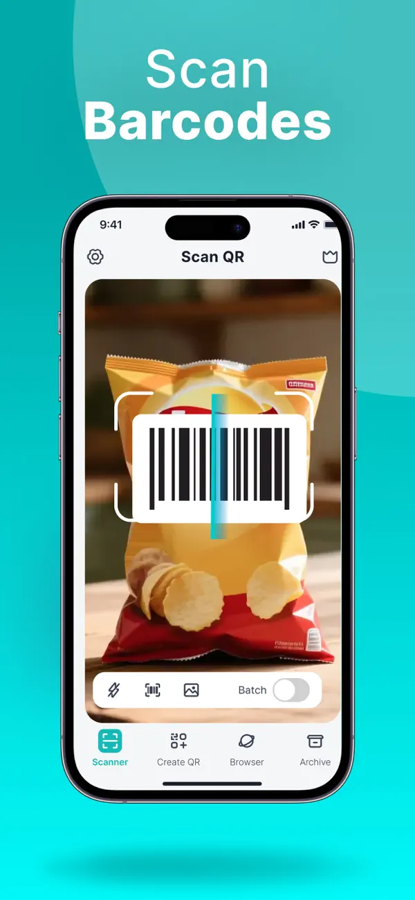 #2. QR Code Reader & Scanner・ (iOS) Podle: Hau Nguyen