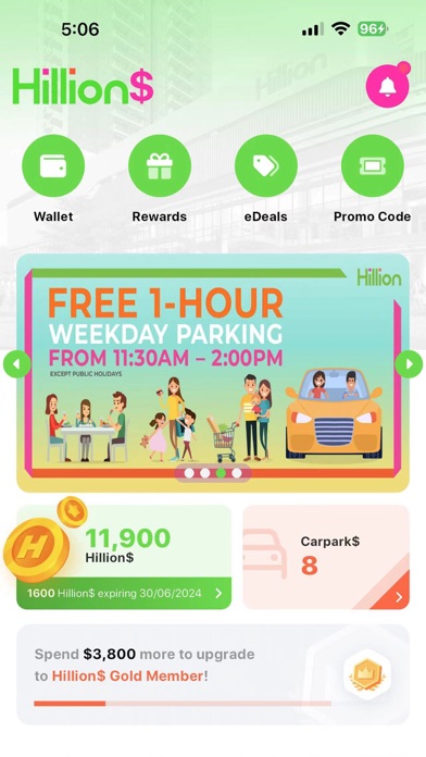 Hillion$ Rewards Screenshot