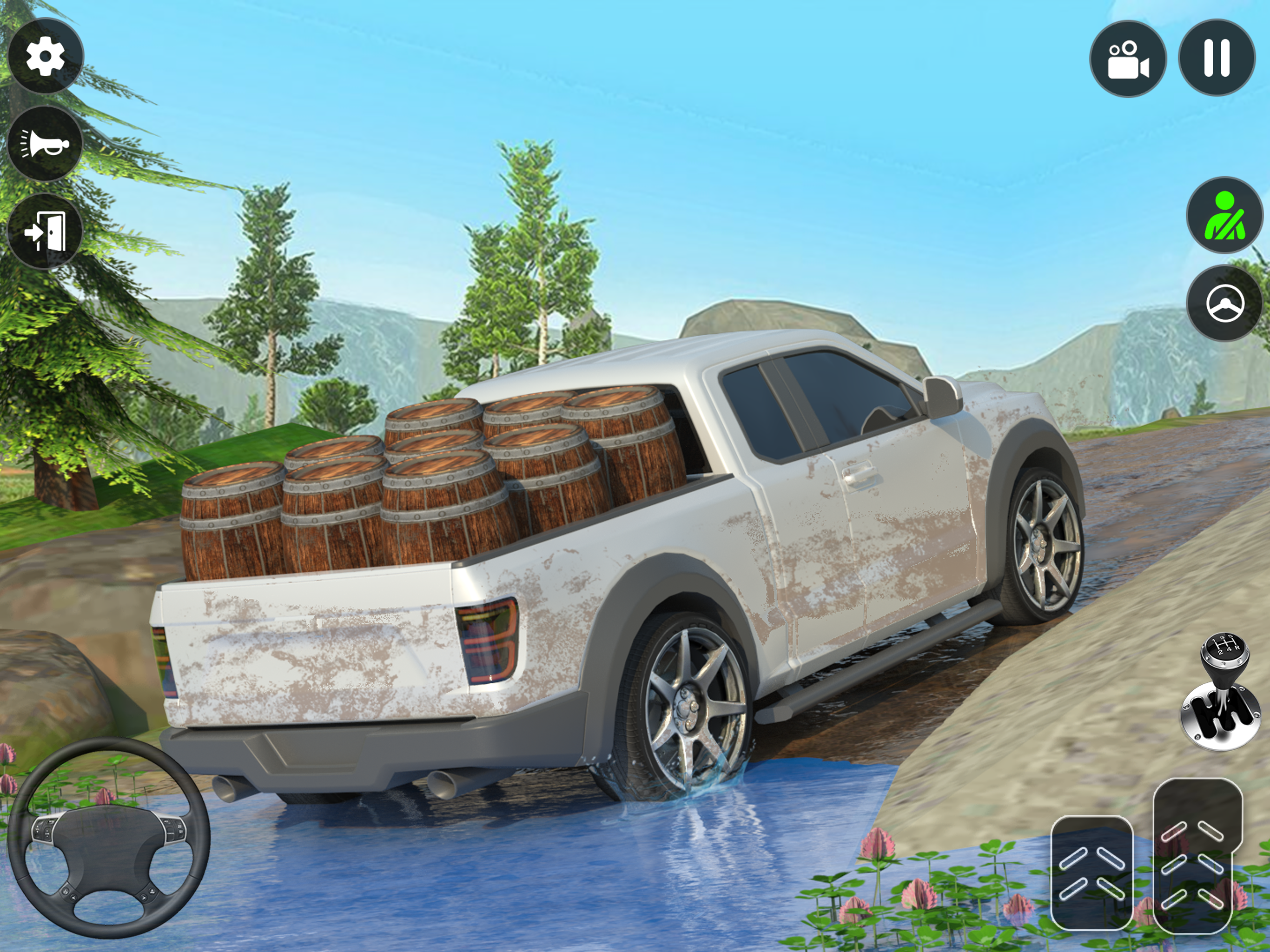 4x4 Offroad Jeep Driving Sim screenshot 9