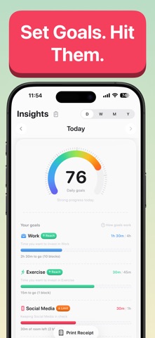 Tally - Daily Time Tracker Screenshot 6 of 7