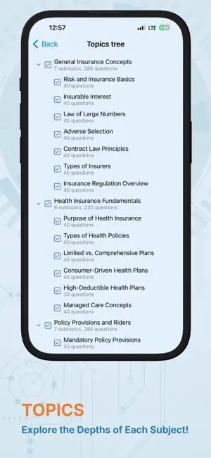Health Insurance License Prep screenshot 2