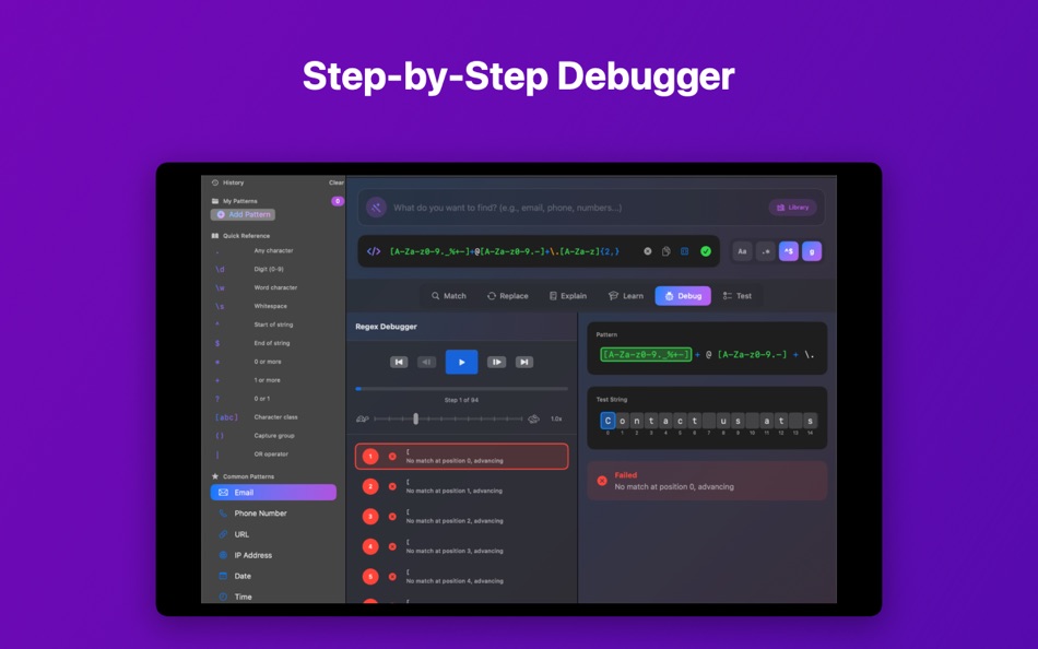 #2. QuickRegex - Regex Generator (macOS) Ved: Resonance Space