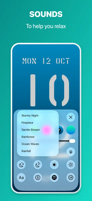 Bed Time: Large Bedside Clock screenshot 6 of 7