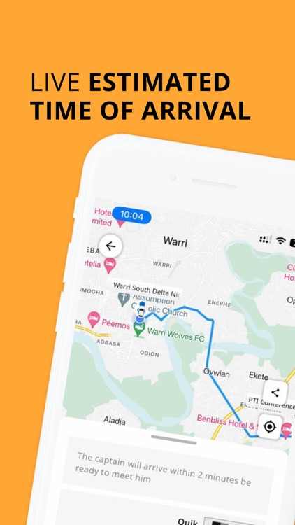 Quik: Request a ride