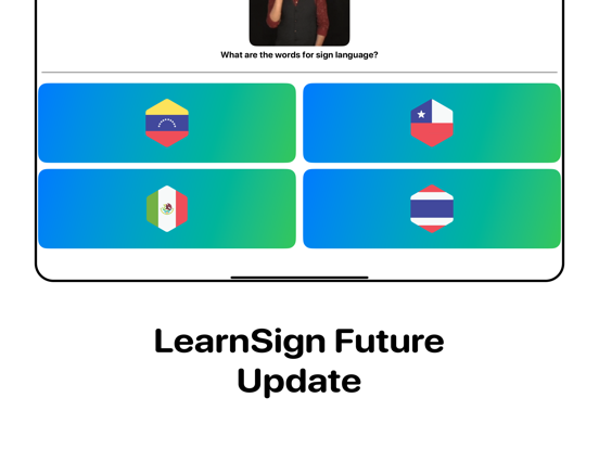 LearnSign iPad screenshot