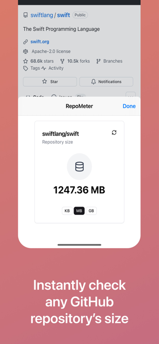 RepoMeter Screenshot 2 of 3