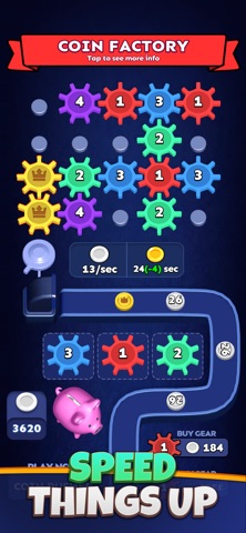Coin Heist: Treasure Pusher iPhone screenshot