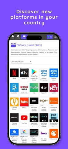 Streaming Discovery screenshot