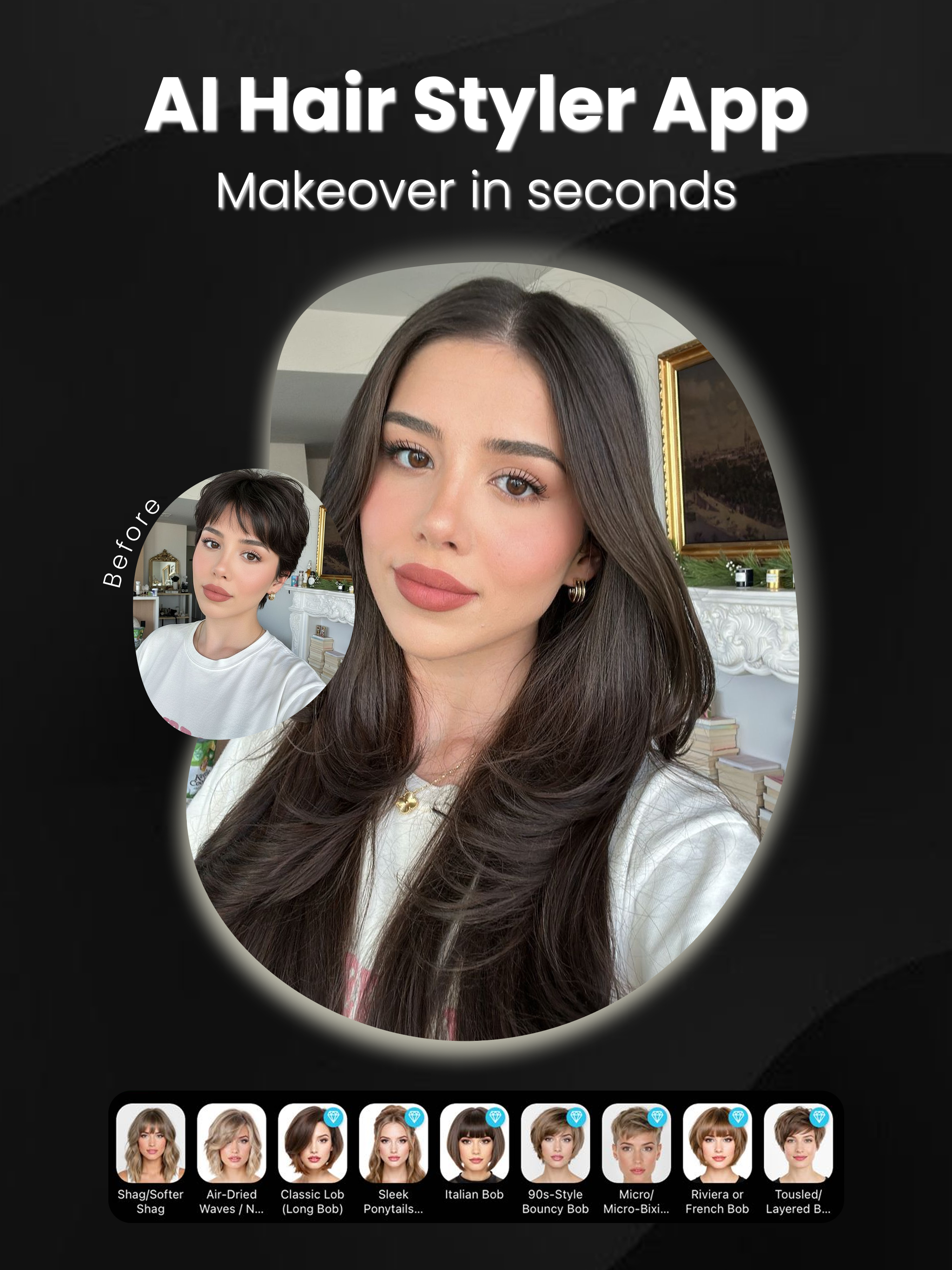 Hair AI - Style & Color editor screenshot 10