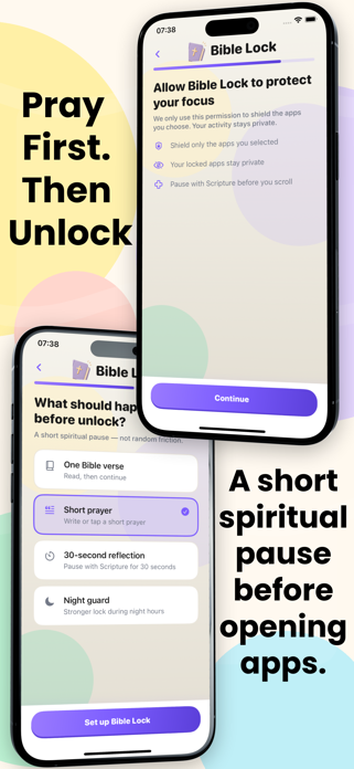 God Before Scroll: Bible Lock Screenshot 3 of 5
