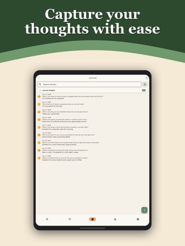 Grateful Reminders & Journal iPad screenshot