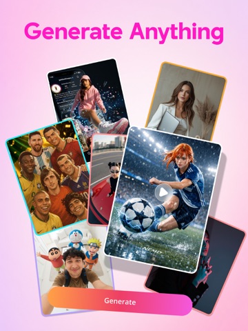 Pixlore: AI Video Generator iPad screenshot